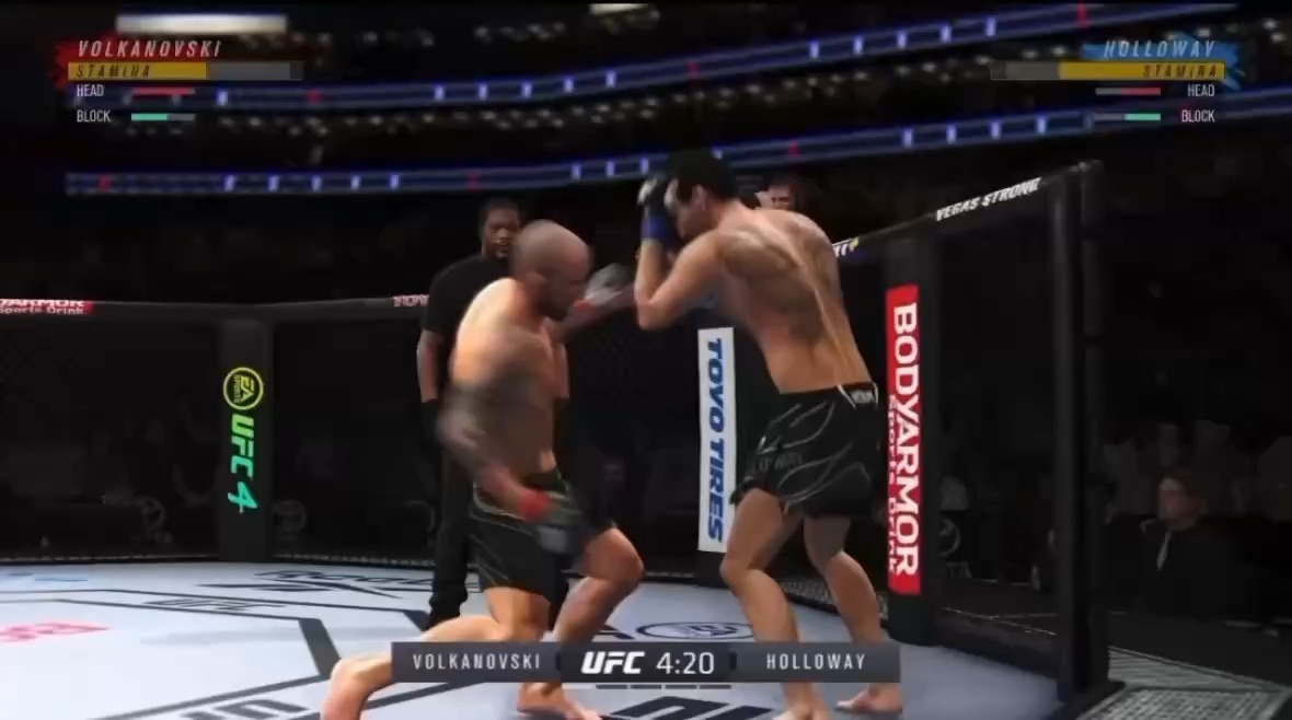 UFC 4, a little bit of gaming not much tho