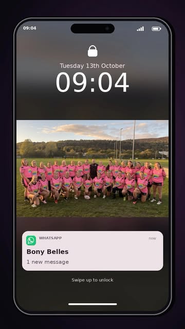 Belles v Dunvant. Friday 16th October • 7pm kick off. The girls are ready. ✨ #BonyBelles #WomensTouchRugby #fridaynig...