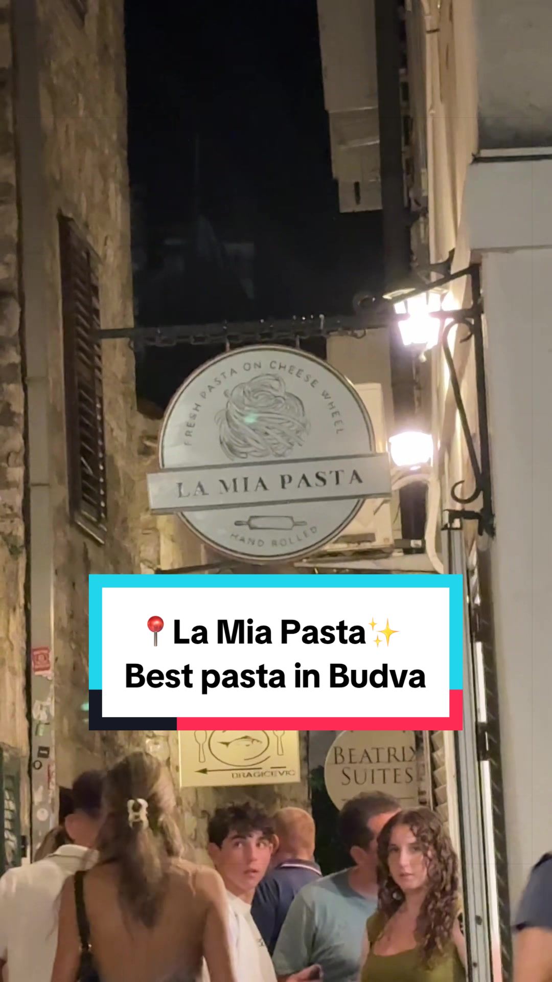 Best pasta in Budva, try it out😍🍝✨ #pasta #budva #lamiapasta #tryitout #oldtownbudva