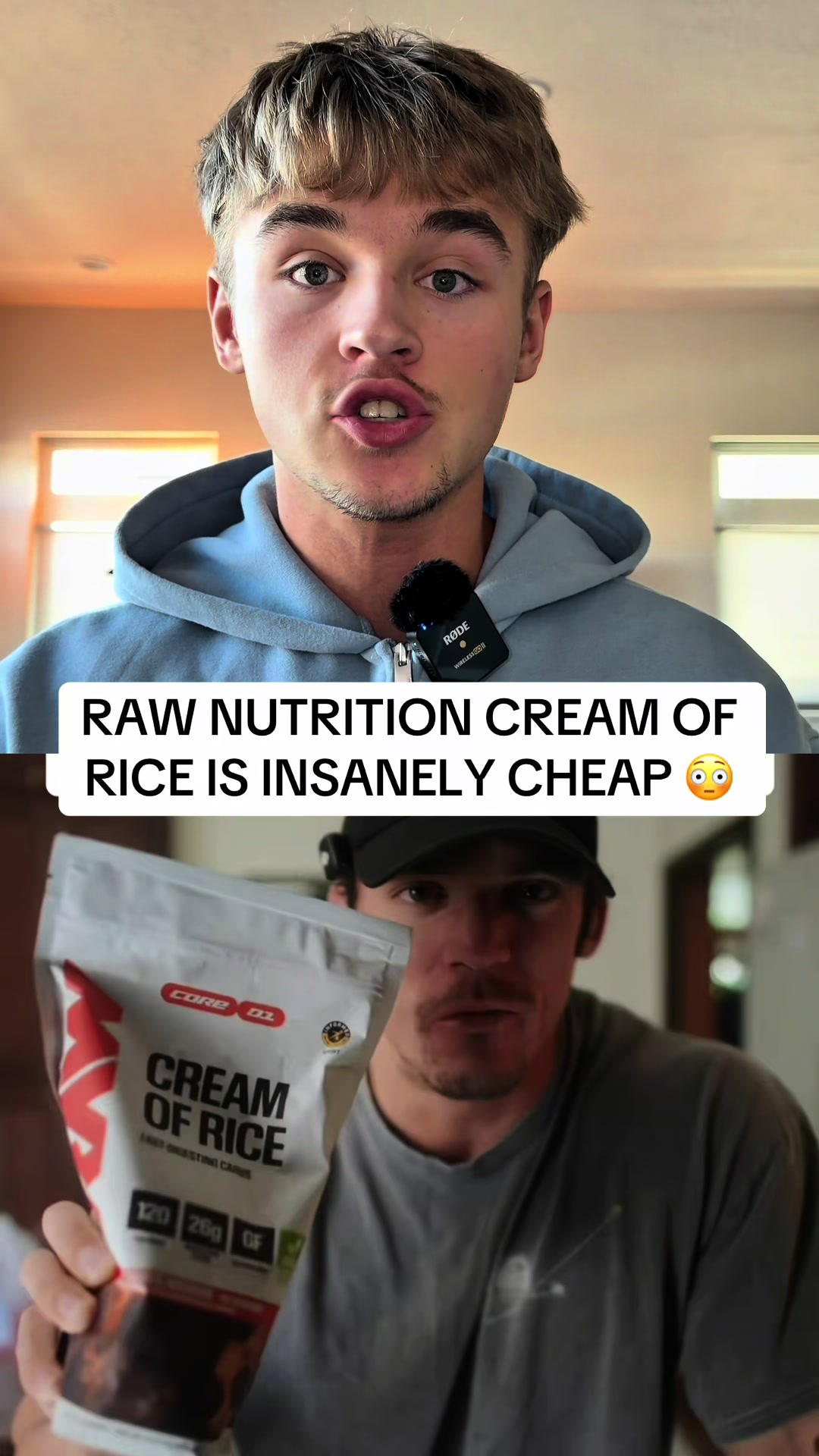 HOW IS IT THAT CHEAP?! 😳 #creamofrice #rawnutrition #cor #raw #cbum