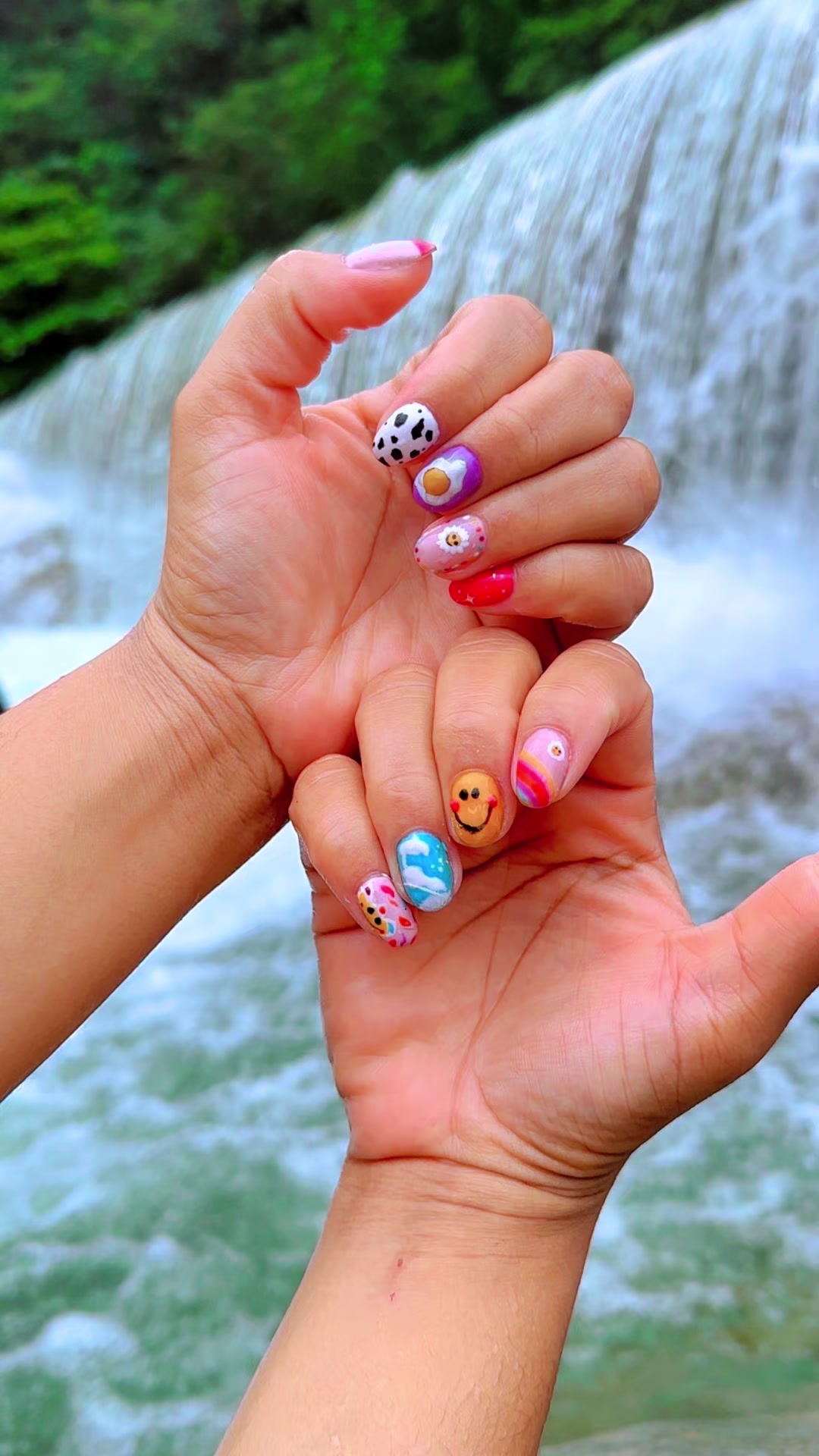 Bellas #primavera #uñas #infantil #bellas #aprender