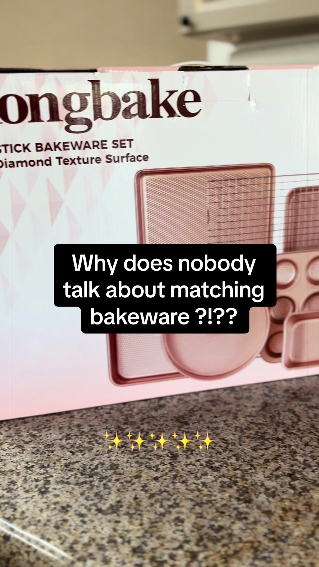 Why does nobody talk about matching bakeware?!? #home #kitchen #baking