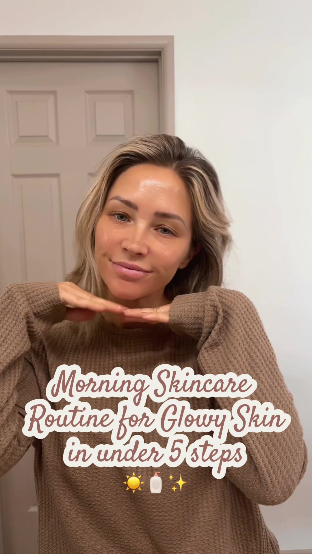 Morning skincare🧴✨ #creatorsearchinsights #selfcareselflove #skincareroutine #glowyskin