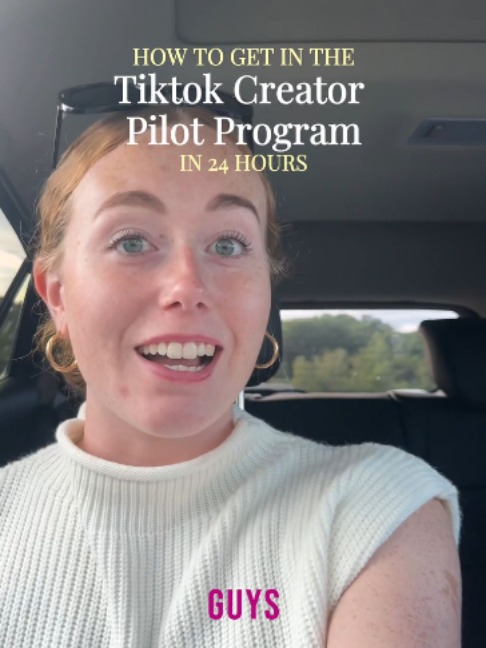 I couldn't get that last check mark for the life of me, but then I did this! #tiktokcreatorpilotprogram #creatortips...