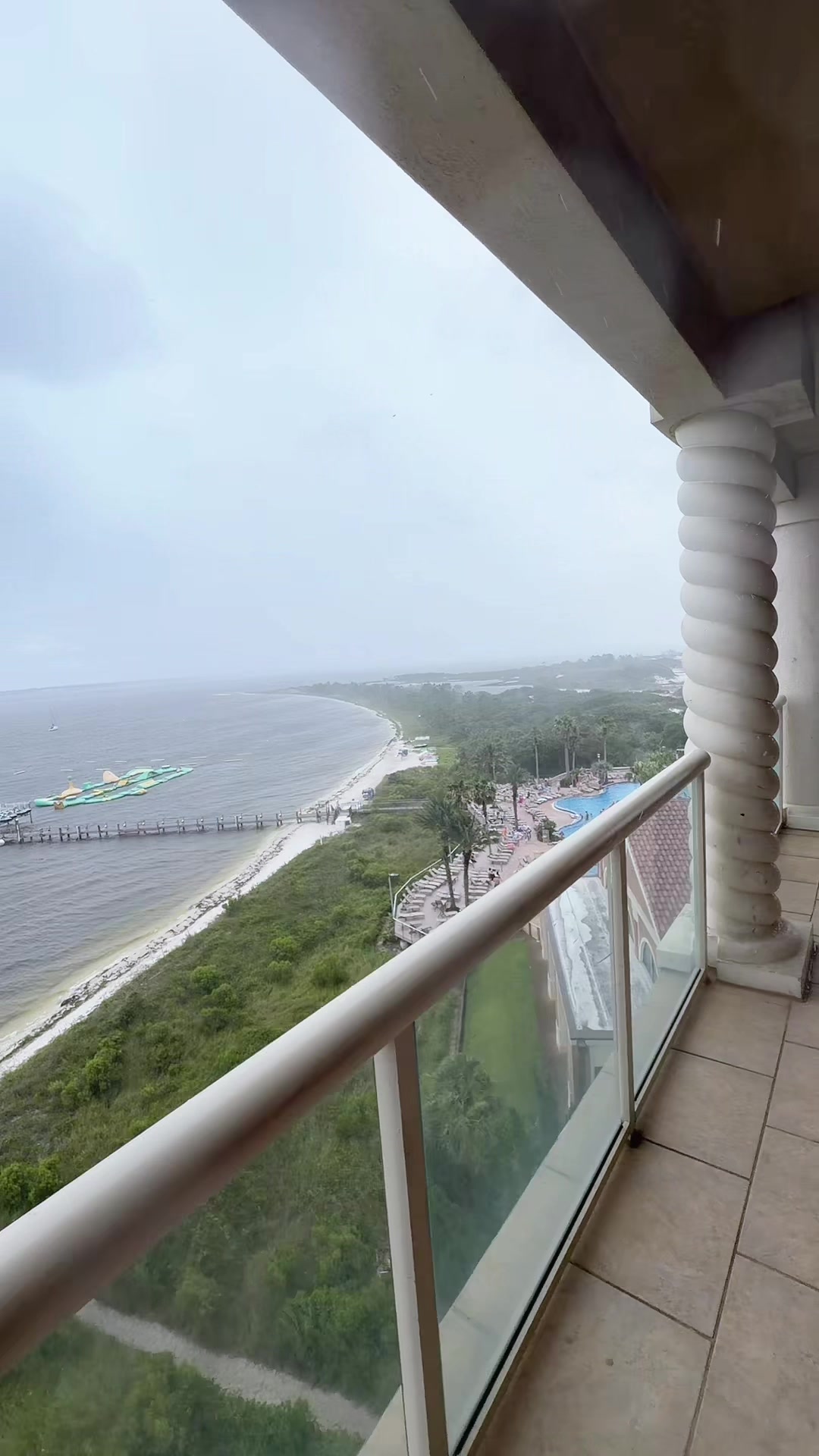 Tropical storm or alittle rain guess we’ll see!!! #penscolabeach #vaca #fyp#trending #creatorsearchinsights