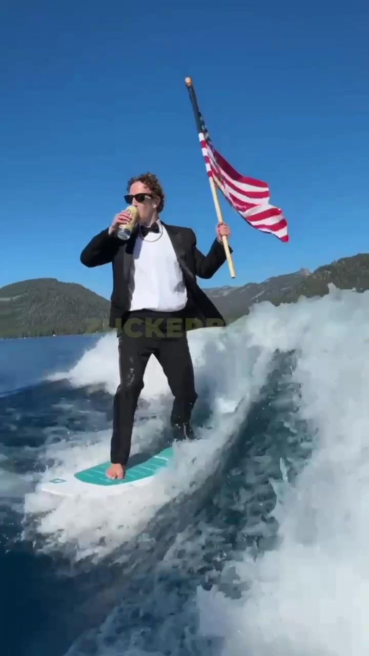 Síguenos para más contenido #markzuckerberg #billonario #surfing #usa #podcast