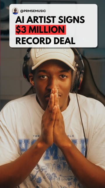An AI artist just signed a $3M record deal after charting on Billboard 👀 Meet Xania Monet she doesn’t exist in real...