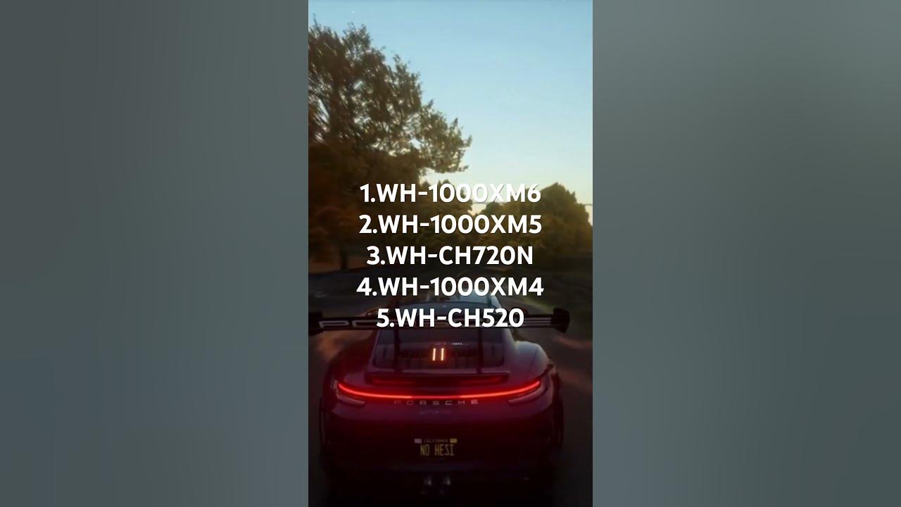 1. WH-1000XM6. https://amzn.to/3RHvr6j 2. WH-1000XM5. https://amzn.to/4hsakPO 3. WH-CH720N. https://amzn.to/4bL7VvY 4...