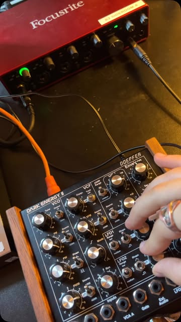 Recorded a little noise session for my album with the Dark Matter II running through a few distortion pedals. . . . #...