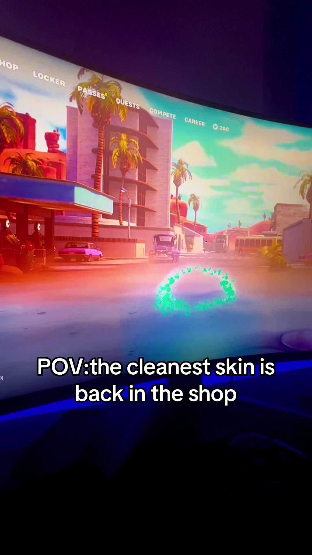 The cleanest skin is back in the shop#fortnite#fortniteskin