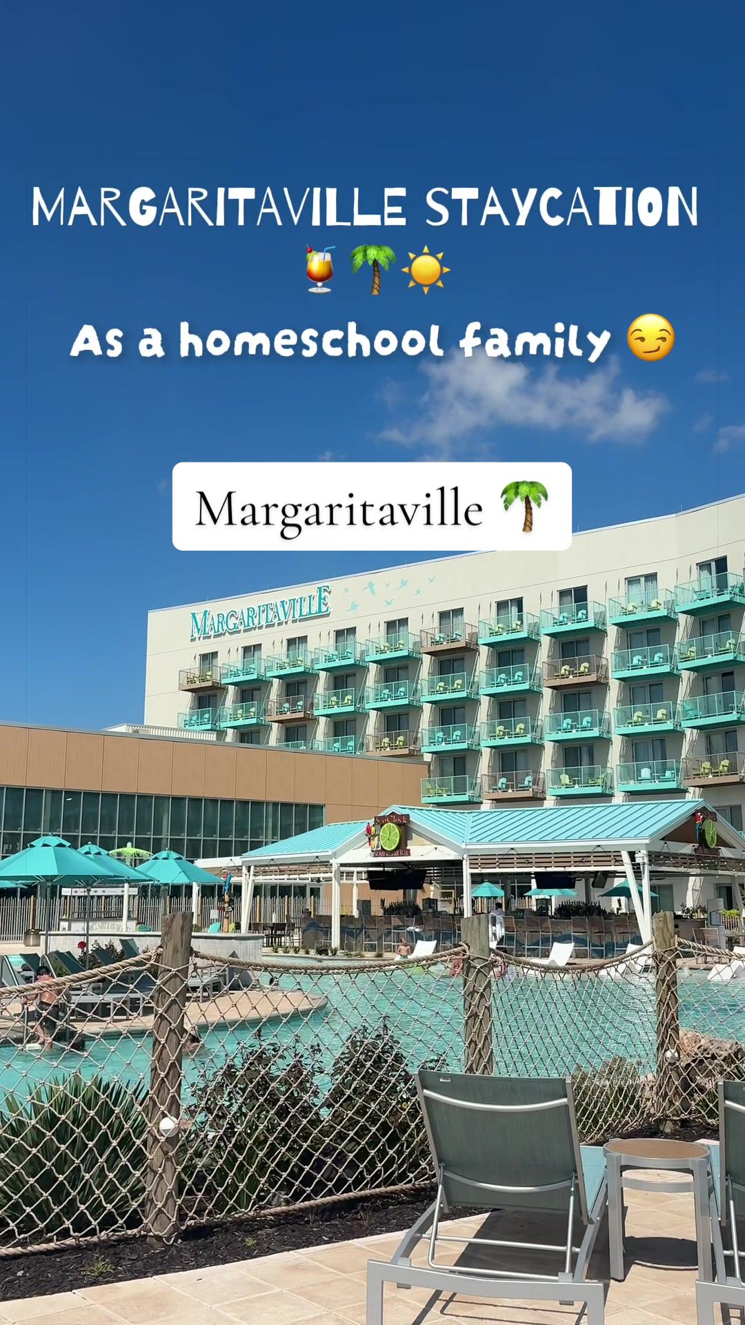What’s your favorite staycation near you? #staycation #margaritaville #kansascity #homeschoolfamily #fyp