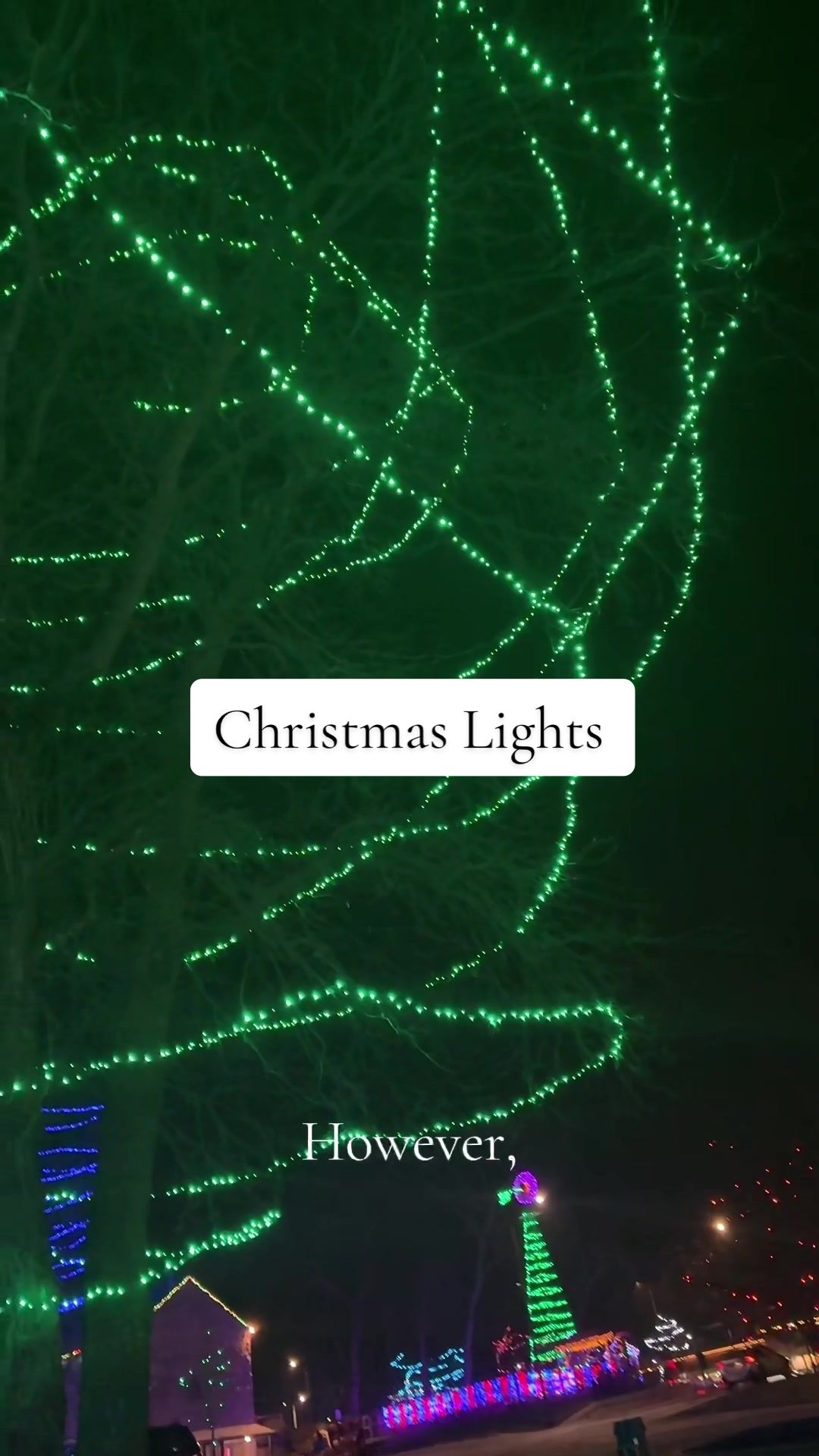 🎄Lights are up and on until JANUARY 19th!!! Have you been?? #christmaslights #kansascity #kc #familyfriendly #holidays