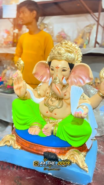 ​Welcome home, Bappa! ❤️ Good vibes, Modaks, and Endless Bappa’s blessings. 🙏 . . . # चौरे परिवारचा राजा . . #ganpat...