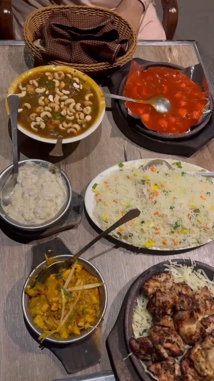 Asthetic food showcase