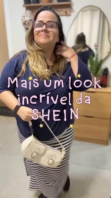 #ad POV: o look novo já ganhou programação. 😂💙✨ Hoje foi dia de me arrumar para um cineminha com a Malu. 🍿🎬 E apr...