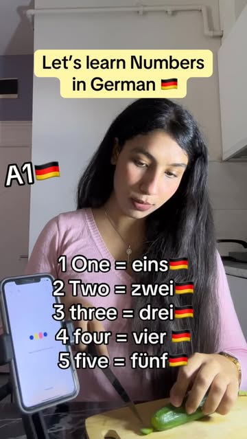 Let’s learn Numbers in German 🇩🇪