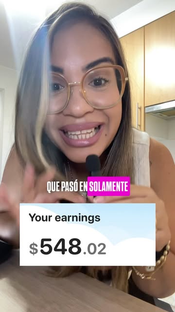 $548 en 3 semanas con campañas UGC, haciendo videos desde mi móvil. Llevo 4 años generando ingresos desde mi móvil y...