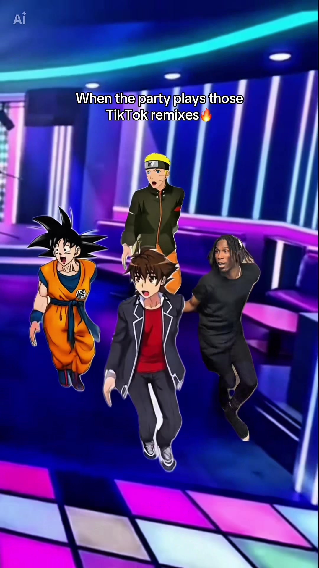 Club multiverse 1: that jersey beat got the universe feeling magnetic🧨#fyp #animefyp #meeezy0 #dance #dragonball