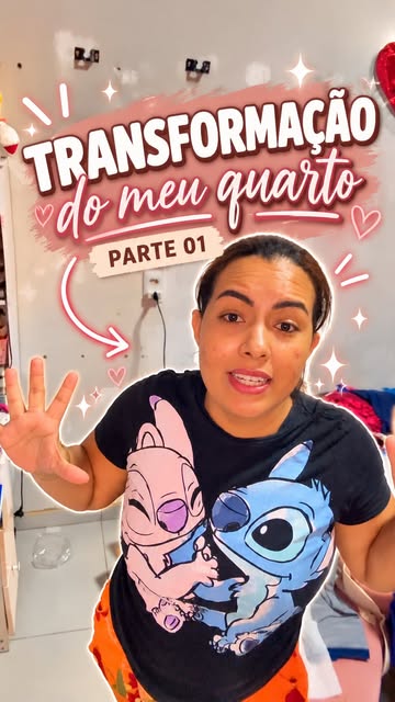 Parte 1 da transformação do quarto 🥹🥹.. Já me segue pra acompanhar os próximos passos 🤗🙌🏽 já deixa aqui nos come...
