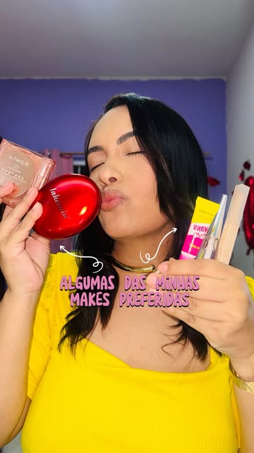 Maquiagem basiquinha ✨ Produtinhos usados na minha Bio🫶🏾 Com participação especial 😮‍💨 Lembrando que não sou maqu...