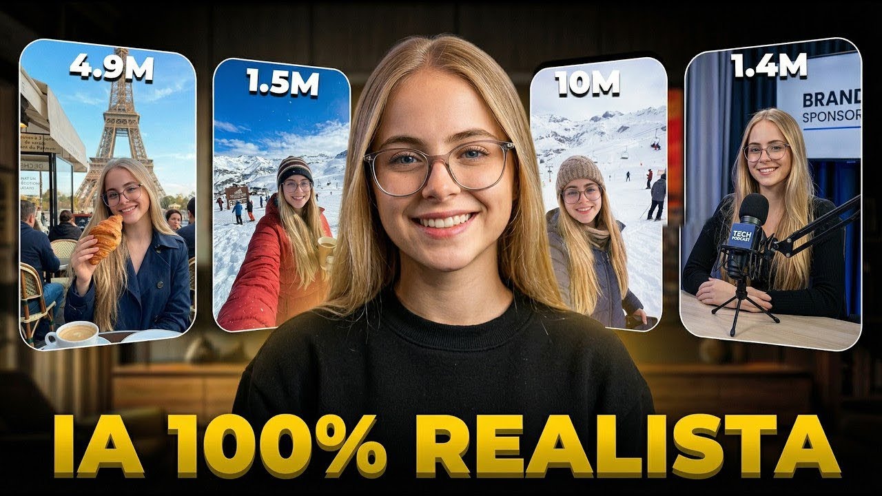Como Criar uma Influencer de IA 100% REALISTA para Vender no TikTok Shop ✅ LINK DO SITE: https://mega.apob.ai/iaemili...