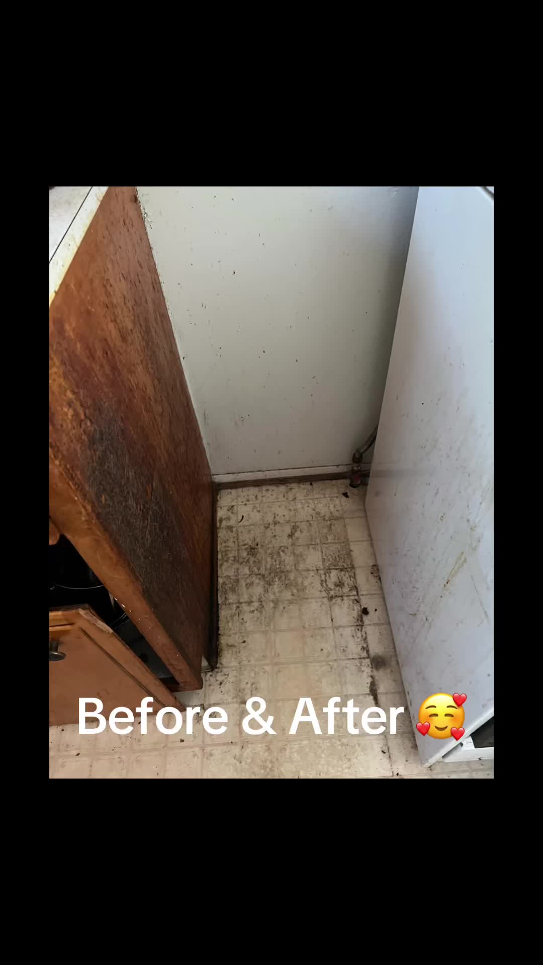 A little elbow grease can transform a whole area 💕🥰 #cleaningtiktok #beforeandafter #foryoupage #cleantok