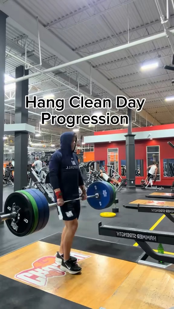 Hang Clean Progression