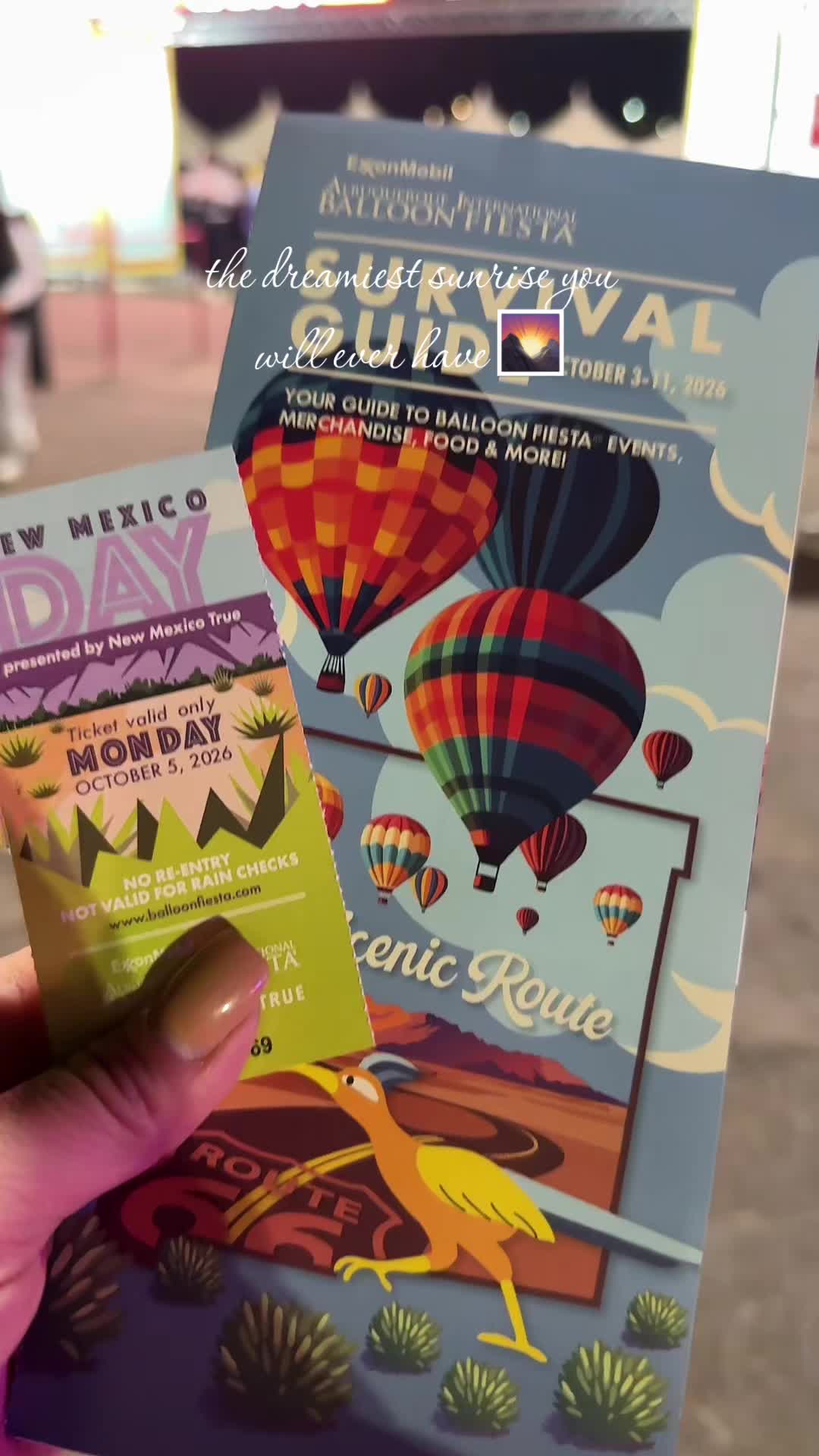 The most wonderful time of the year 🧡 #balloons #balloonfiesta #newmexico #sunrise #momsoftiktok