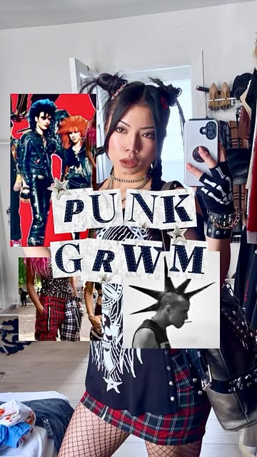 GRWM: PUNK Edition 🎸 | Part 3 Come join me as I get ready to be an extra in a punk party scene! 💀⛓️‍💥 This is my f...