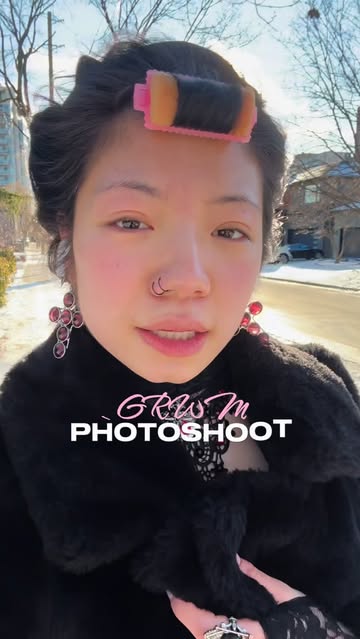 GRWM for a ROMANTIC GOTH Photoshoot 🥀 Come with me as I get my makeup and photos taken in downtown Toronto as a mode...
