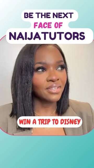 🎉 Is your child the next Face of Naijatutors? 🏰 Win a trip to Disneyland! Open to African children in the diaspora...
