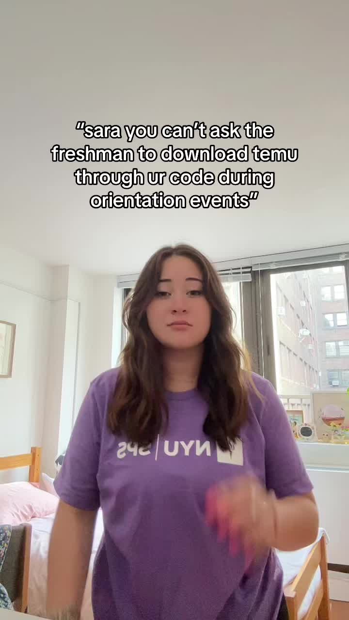 not ashamed, I want my free items + cash and i need more referrals….. #temu #temucode #nyc #nyu #oreintationleaders #...