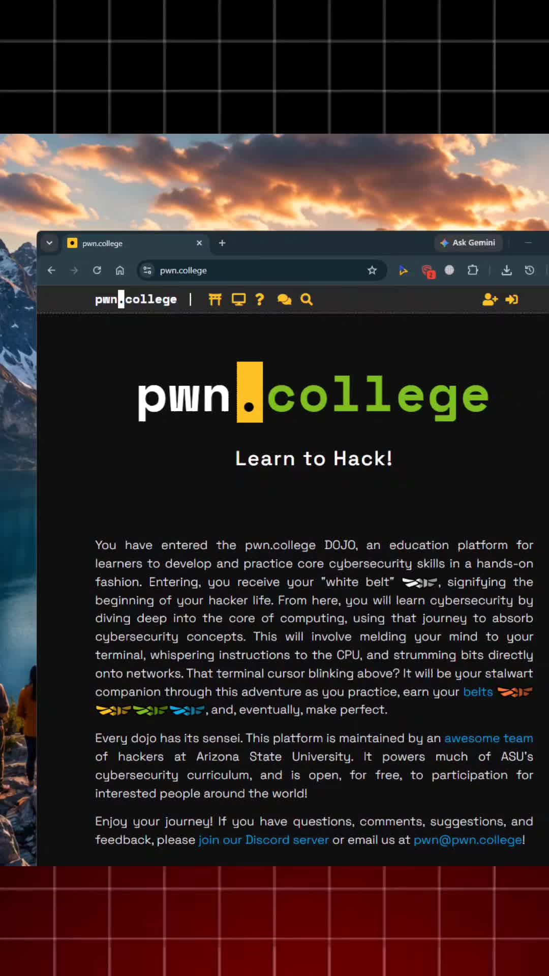 This educational website lets you learn high end skills like ethical hacking, Cryptography and other Easily Follow fo...