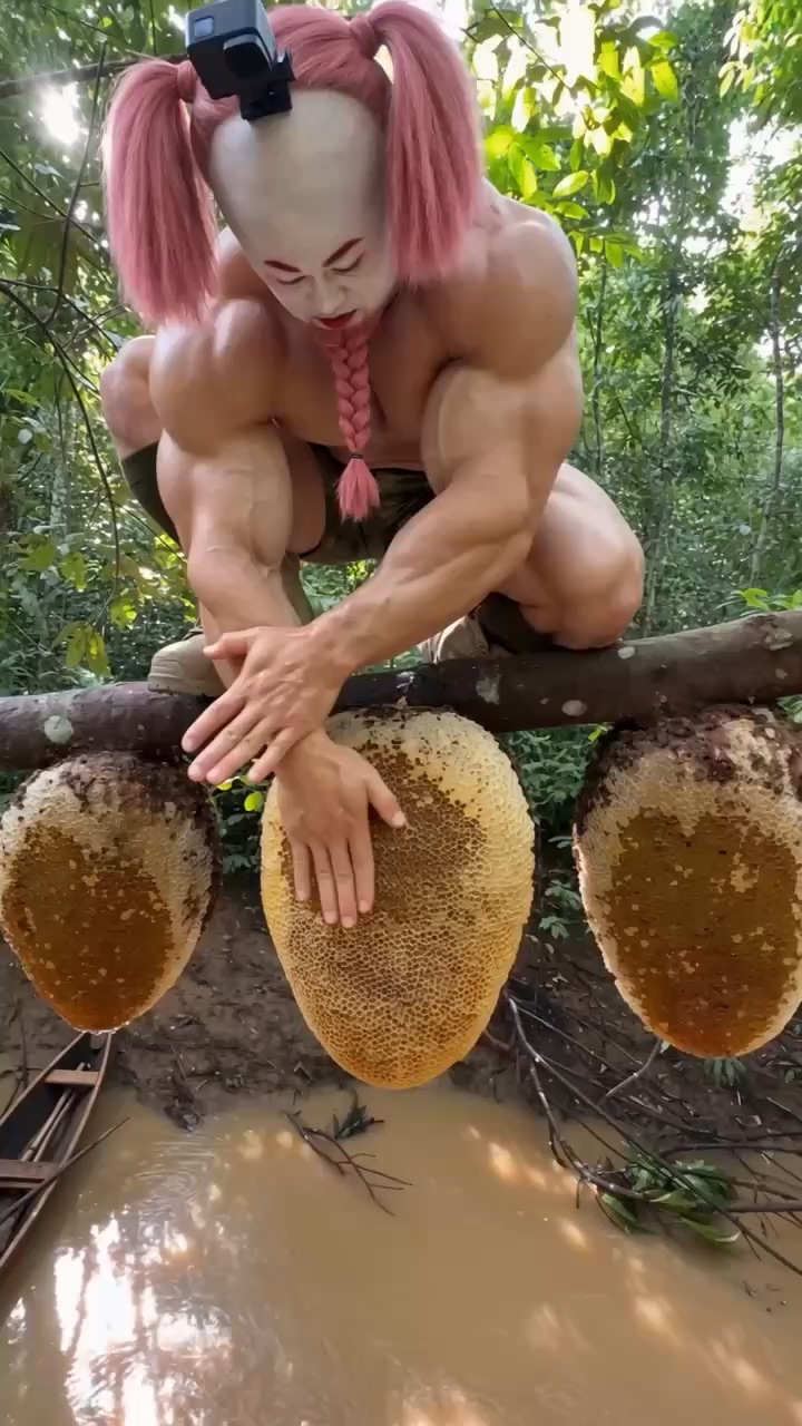 I wanted honey, so I took a bath.