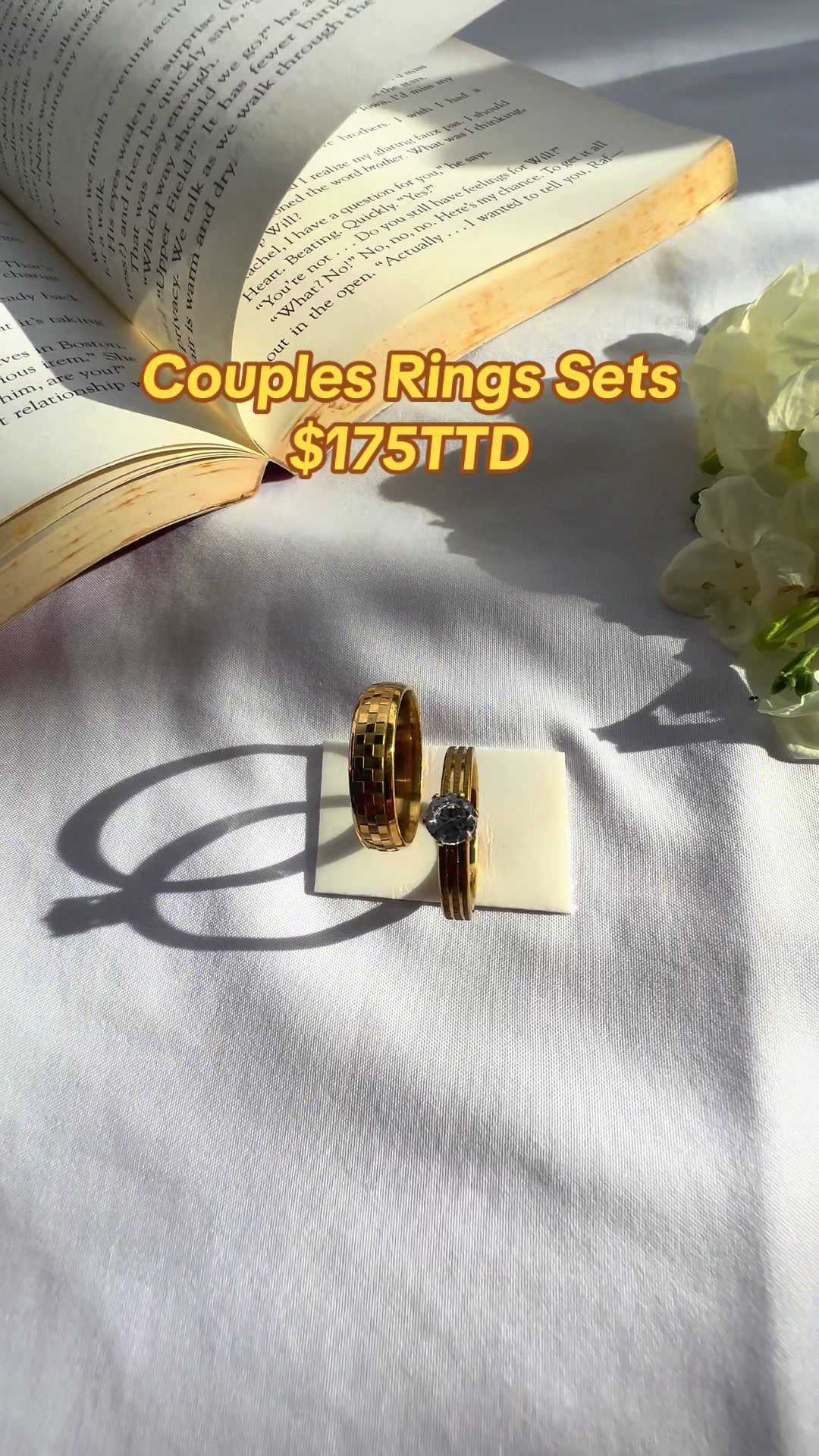 WhatsApp 2941726 to place your orders. Deliveries are $45TTD #trinidad🇹🇹 #fyp #smallbusiness #affordable #rings #ma...