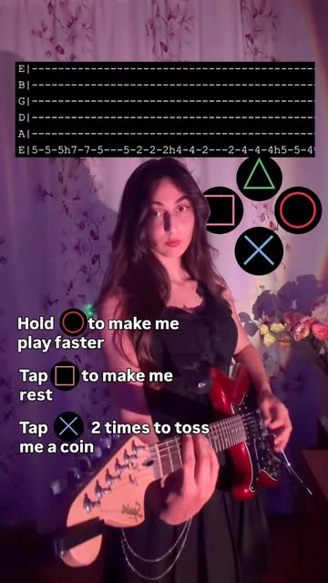 Easier version of @tameimpala - Let it happen #guitar #guitarsolo #guitarcover #tameimpala #tabs