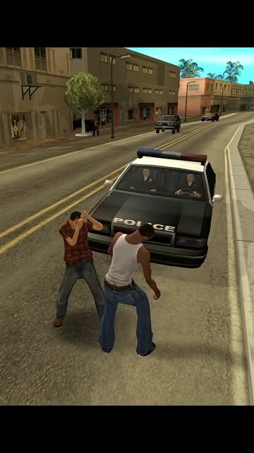 CJ Takes Revenge on Police! | GTA San Andreas CJ takes a tractor to the pier for an ultimate showdown! Watch as the L...