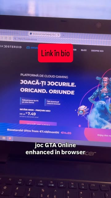 Așa te joci GTA V 5 enhanced online în browser. #boosteroid #gaming #gta5 #tutorial #cloudgaming