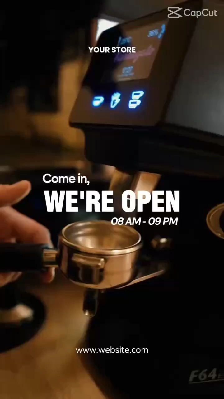 We’re open!