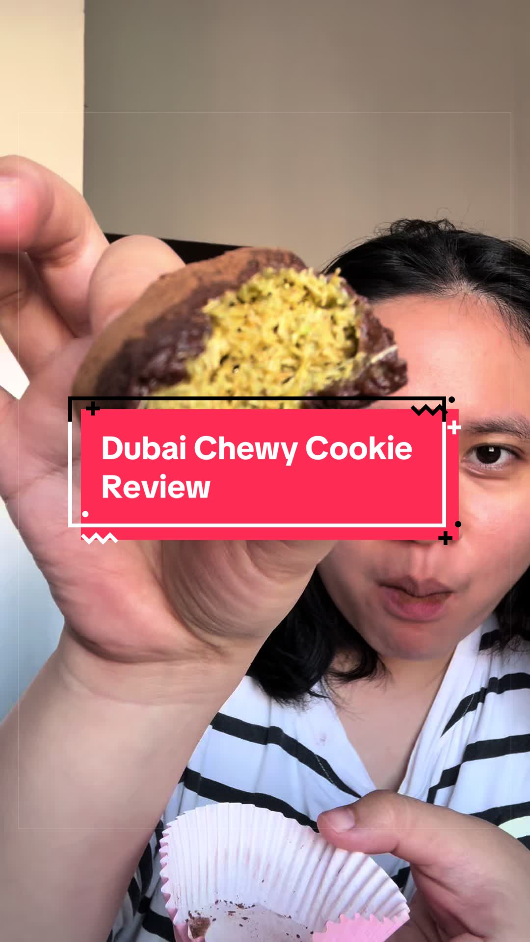 Trying dubai chewy cookie from local seller nearby my area. Worth the hype!! #dubaichewycookie #laguna