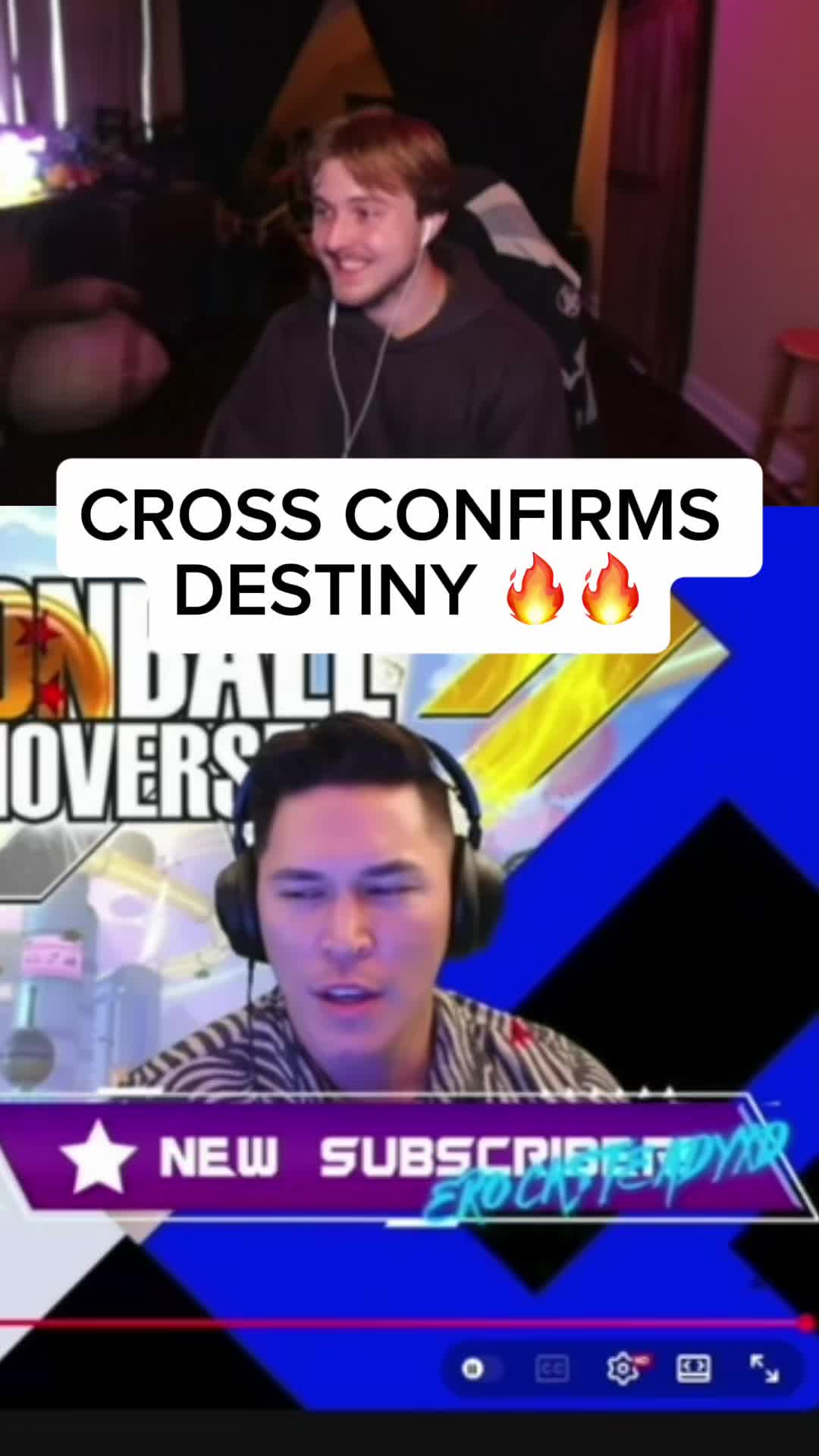 Cross fighting tooth and nail with that NDA was so funny 😭😭#twitchclips #streamer #destiny2