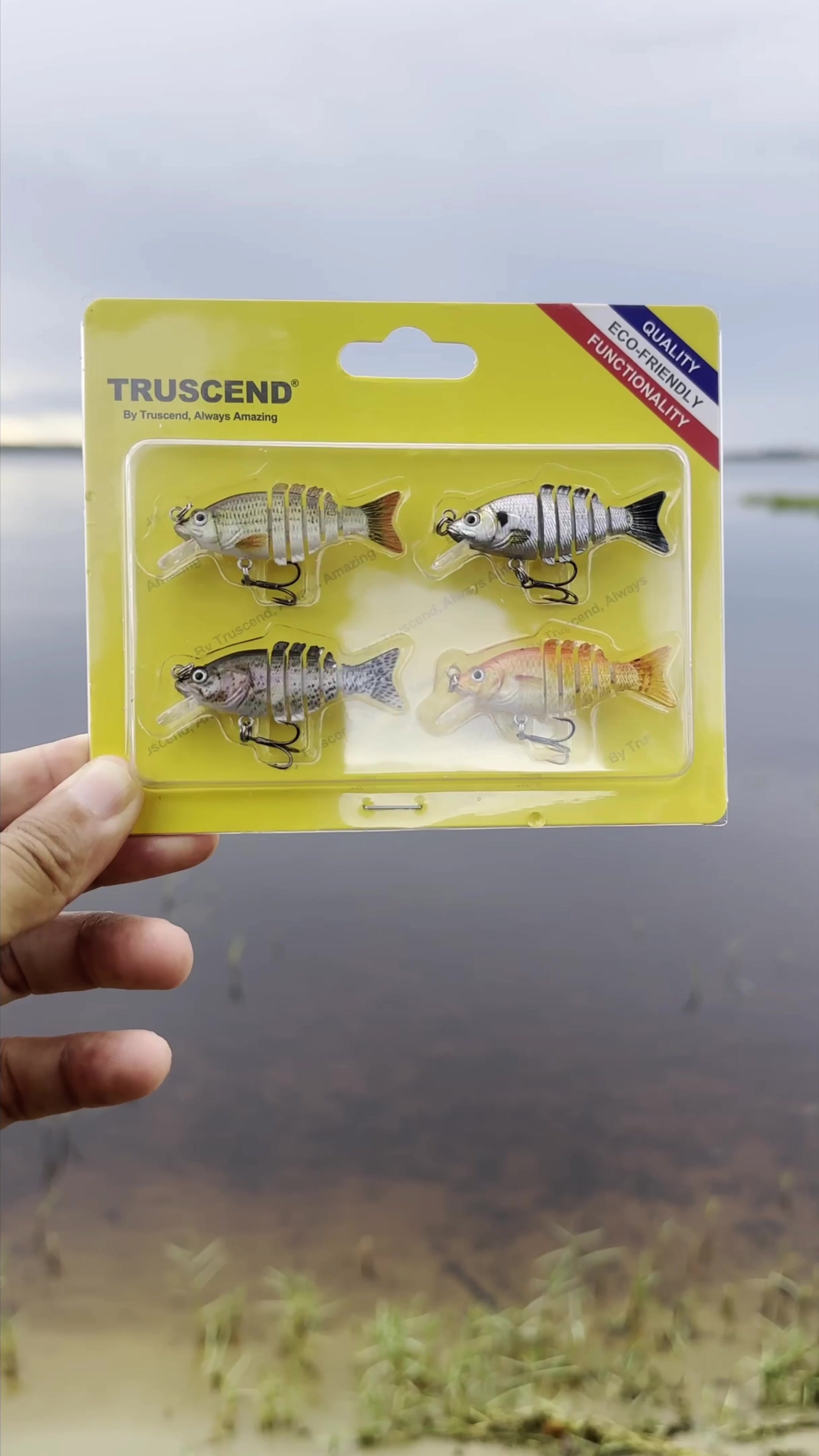 Truscend micro swimbait, trying out this amazing swimbait by Truscend, I was able to catch fish, it’s a great lure to...