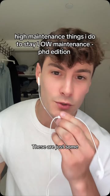 high maintenance things to stay low maintenance, phd edition #phdlife #gradschool #phdstudent #academia