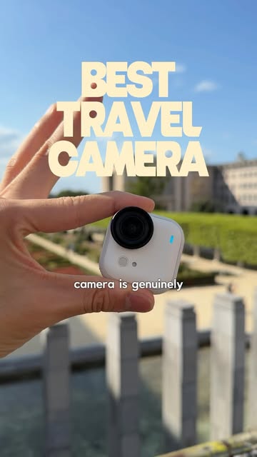This is the Insta360 Go Ultra! Super tiny, shoots 4k, and it’s the perfect solo vlog camera Check it out, link in my...