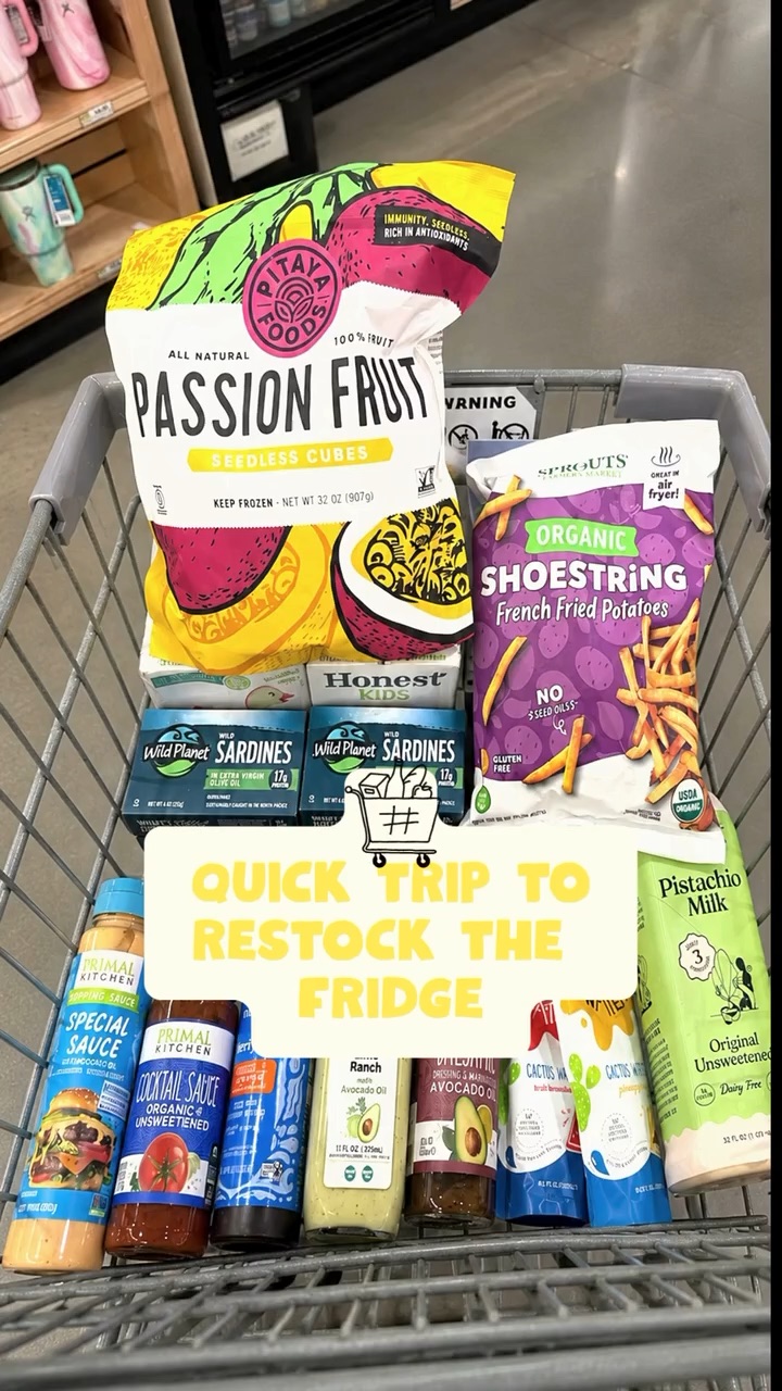 Healthy Grocery Restock | Lifestyle UGC