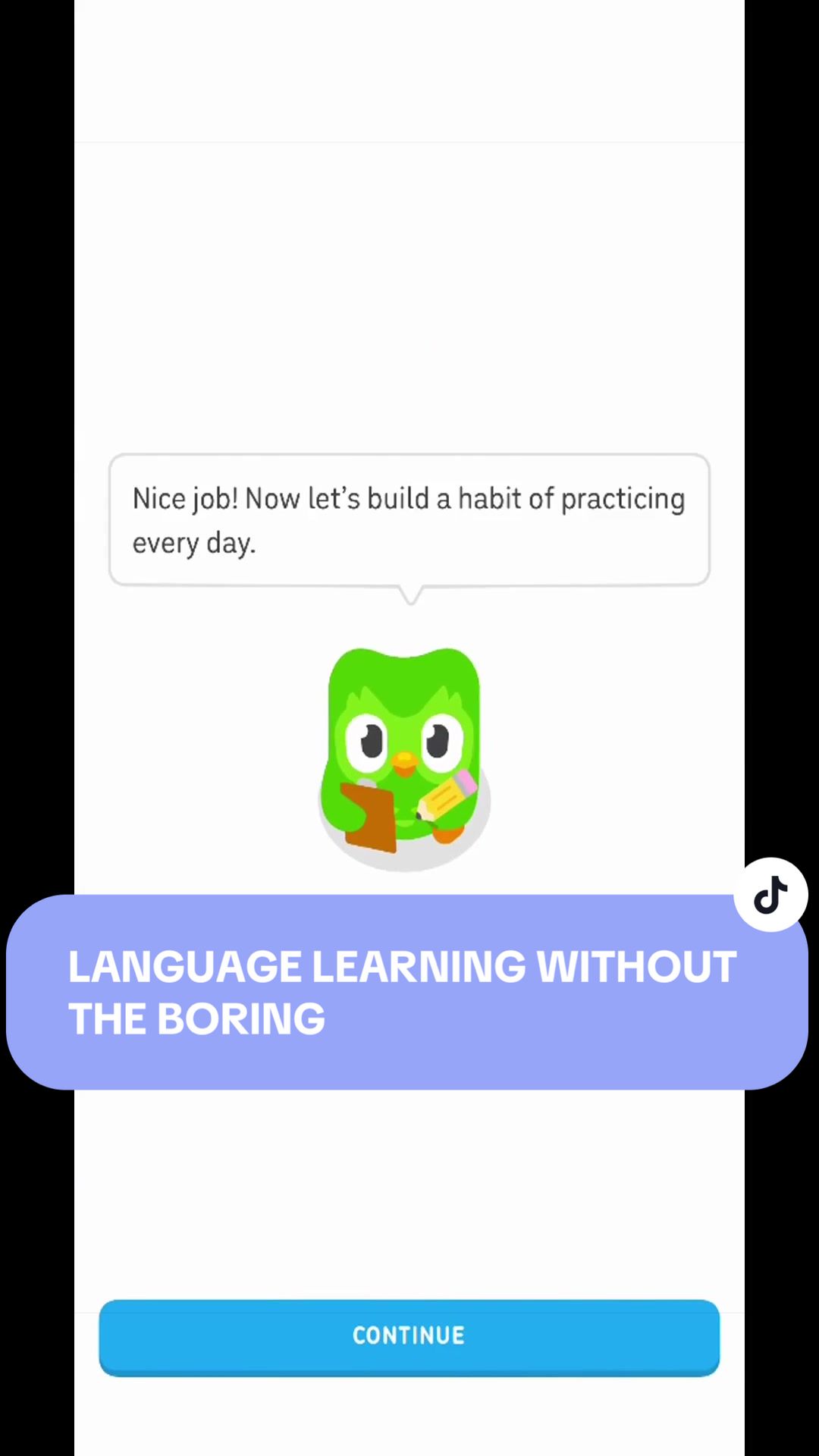 Making language learning feel a little less like studying. SPEC AD — UNPAID / NOT AFFILIATED WITH DUOLINGO #UGCCreato...