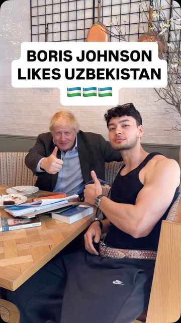 Boris Johnson been to most cities in Uzbekistan 🇺🇿 #contentcreation #uzbek #uzbekistan #borisjohnson #bbsimon