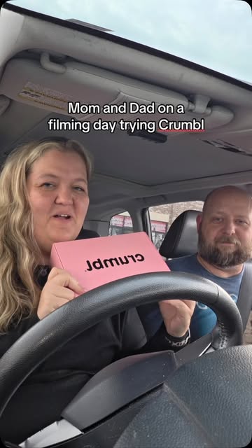 @nickkane.ugc and I trying out crumbl at the end of a filming day while grandma was babysitting. @crumbl #ugccreator...