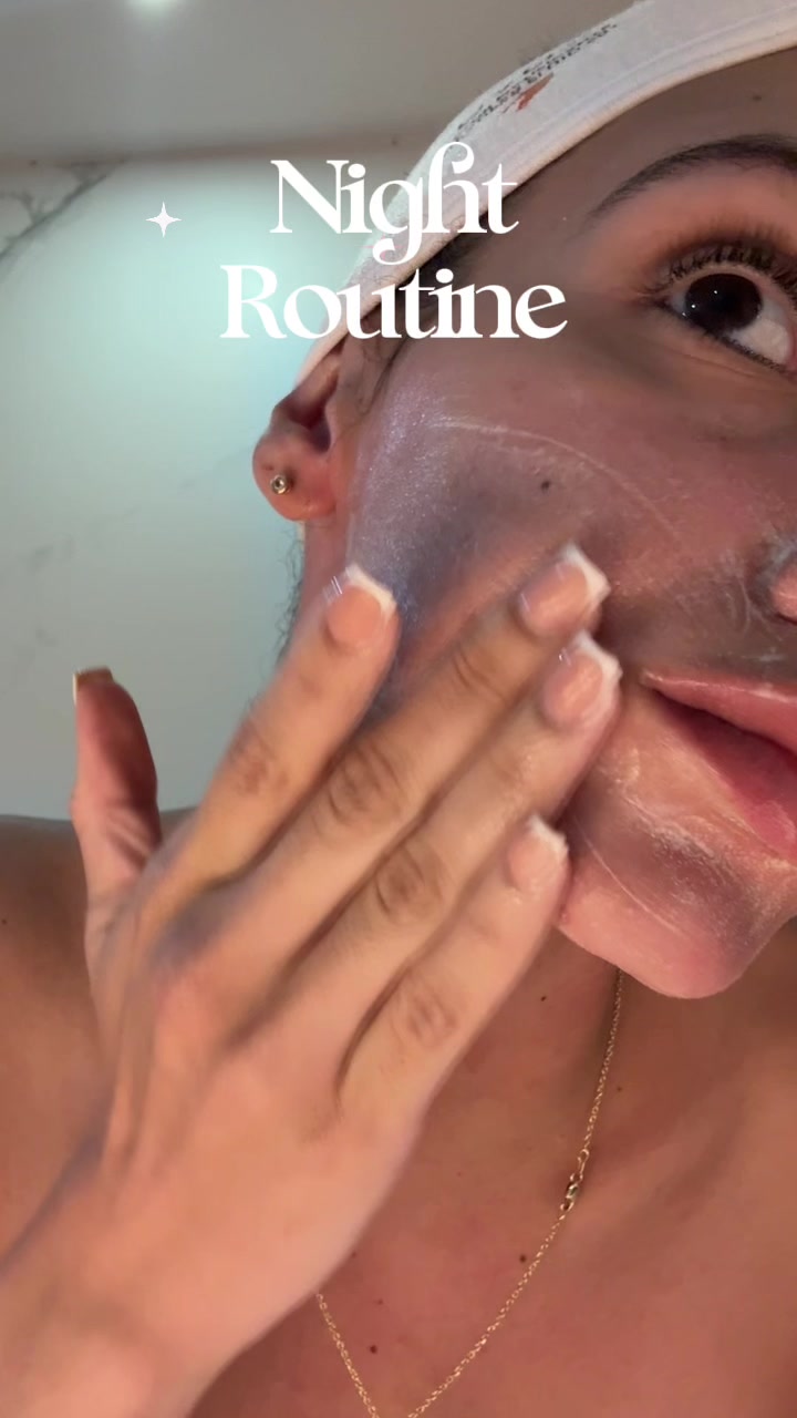 #nightroutine #skincare #skincareroutine #acne