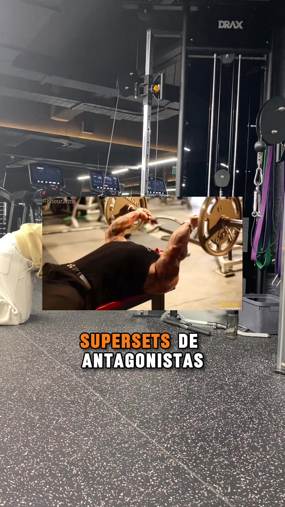 Ahorrar tiempo en el gym #fitness #fit #gym #gymtok